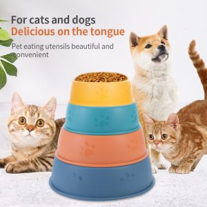 Custom Stainless Steel Pet Bowl Slow Feeder Dog Food Bowl With Factory Price - Image 5