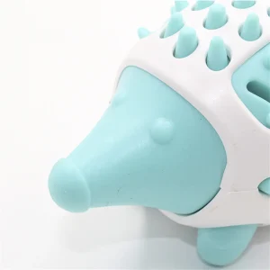 Phedgehog Shape Dog Toy Leaking Food Toys For Small Large Dogs Cat Chewing Toys Pet Tooth Cleaning Indestructible Puppy Toys Ball Molar Tooth Cleaning Stick - Image 6