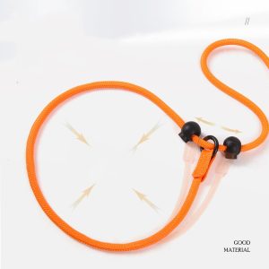 New Pet Leash Explosion-proof Punch P Chain Reflective Breathable Dog Leash One-piece Dog Walking Leash for Pets - Image 3