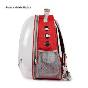 Capsule Transparent Outdoor Portable Pet Travel Transport Pet Carries Tote Backpack Large Capacity Sturdy Pet Carries Bag - Image 3