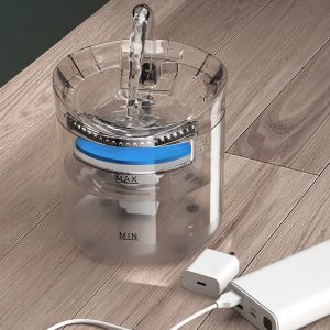 For Cats Inside	pet Water Fountain Filter	cat Auto Feed Water cat Water Fountain with Battery - Image 4