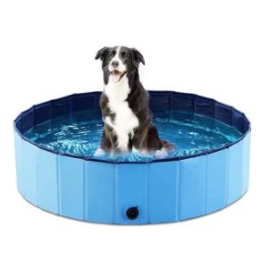 Hard Plastic Large Foldable	Pet Swimming	Dog Swimming Pool	Dog Swimming Pool Bath Tub - Image 4