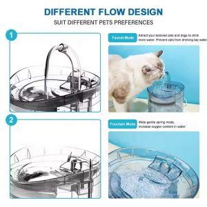 Luxury Villa	Low Consumption	pet Water Fountain	cat Water Fountain with Battery	outdoor Drinking Fountain for Pets - Image 6