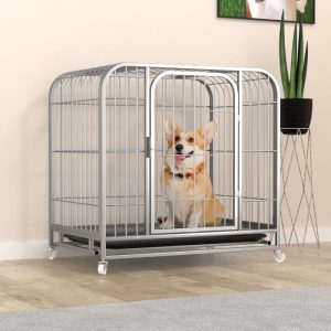 3m*1.8m*2mgalvanized Chain Link Dog Run Kennel Dog Playpen House Outdoor Pet Cages With Roof - Image 5