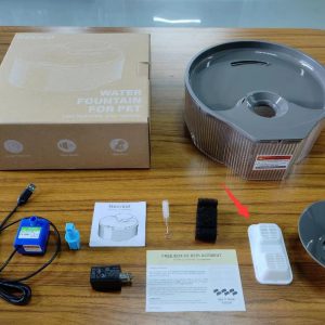 Wholesale Pet Water Dispenser 5L Large Capacity Circular Cat Automatic Circulation Pet Water Fountain Feeder - Image 3