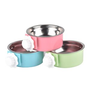 Collapsible Foldable Stainless Steel Dog & Cat Travel Bowls with Clasp Portable Food & Water Bowl - Image 4