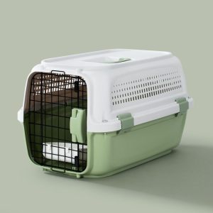 New Cat air Box Pet Consignment Portable Carrier Cat Cage Cat Bag Dog Car Transport Box - Image 5