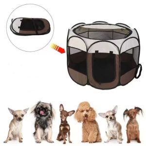 Best Sell	91*91*58CM	Big Space	dog Whelping	pet Tent Bed Cats House Supplies Products Accessor	pet Playpen Foldable - Image 4