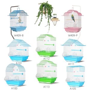 Hot Selling Stainless Steel Strong Pet Canary Bird Cage Outdoor Large Parrot Cage Portable Aviary Big Bird Cages for Sale Birds - Image 4