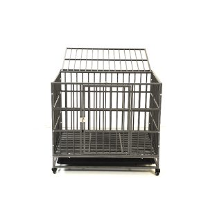 Heavy Duty Pet Cage Collapsible Dog Cat Pet Folding Crate - Image 3
