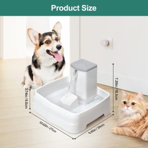 New Pet Water Fountain 3.1L Large Capacity Waterfall Dispenser Automatic Circulation Pet Water Feeder - Image 6
