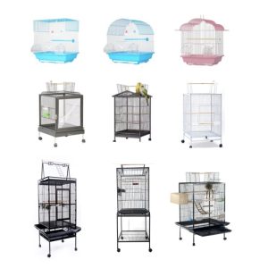 Hot Selling Stainless Steel Strong Pet Canary Bird Cage Outdoor Large Parrot Cage Portable Aviary Big Bird Cages for Sale Birds - Image 5