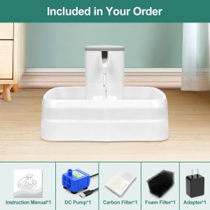 New Pet Water Fountain 3.1L Large Capacity Waterfall Dispenser Automatic Circulation Pet Water Feeder - Image 5