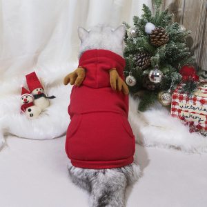 Cross-border Bestsellers Christmas Pet Clothing, Universal Hoodies for Dogs and Cats, and Creative cat Clothing Pet Clothing - Image 4