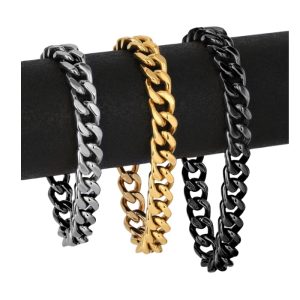 Cuban Link Miami Fashion Alloy & Stainless Steel Eco-Friendly Dog Training Collar with Scarf Decoration Gold Chain - Image 6