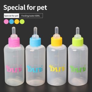 Pet Milk Bottle Kitten Bottle cat Milk Product Small Puppy Newborn cat Dog Feeding Bottle Soft Nipple - Image 4