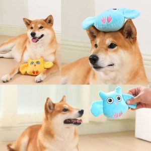 Animals Shape Squeaky Toys Plush Dog Toy Cute Bite Resistant PP Cotton Dog Toys For Small Large Dogs Puppy Pet Dog Accessories - Image 7