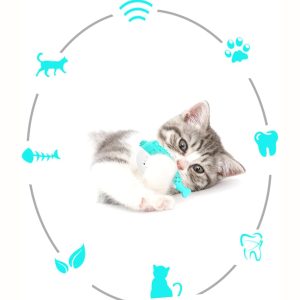 Mint Toys Grabing Toy For Chew Toys Pet Supplies Cat Teaser Toothbrush Clean Cat Fish Toys Silicone Toys Cat Toys Pet Chew Toys Pet Toys Kitten Toys Toy Cat Catnip - Image 5