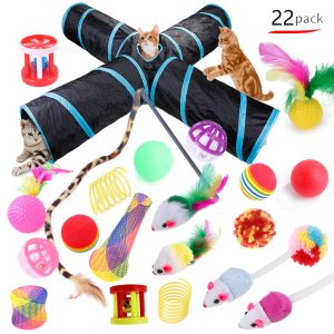 Cat Toy Set Funny Cat Assembled Toys Cat Tunnel Cat Tunnel Pet Supplies - Image 9